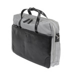 Soft Briefcase (Grey/Black)