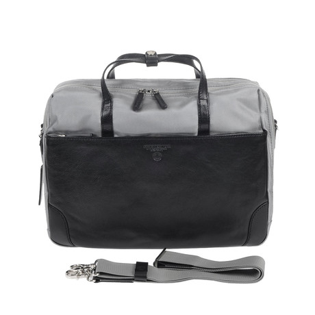 Soft Briefcase (Grey/Black)