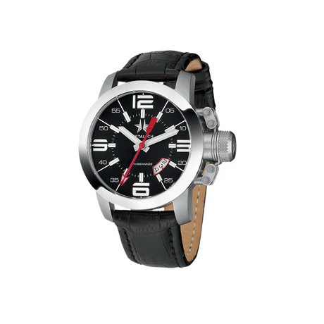 Metal CH Masculine Swiss Watches Touch of Modern