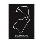 Silverstone Circuit Screenprint