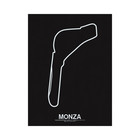 Autodromo Nazionale Monza Screenprint
