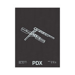 PDX // Portland International Airport Screenprint
