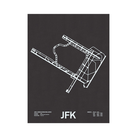 JFK // John F. Kennedy International Airport Screenprint