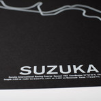 Suzuka International Racing Course Screenprint