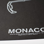 Circuit De Monaco Screenprint