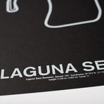 Laguna Seca Raceway Screenprint