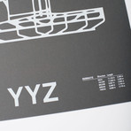 YYZ // Toronto Pearson International Airport // Screenprint