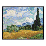 Wheat Field with Cypresses, c.1889