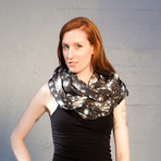 Oversized Starry Night Circle Scarf