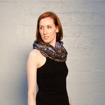 Milky Way Galaxy Circle Scarf