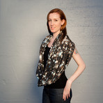 Starry Night Galaxy Circle Scarf
