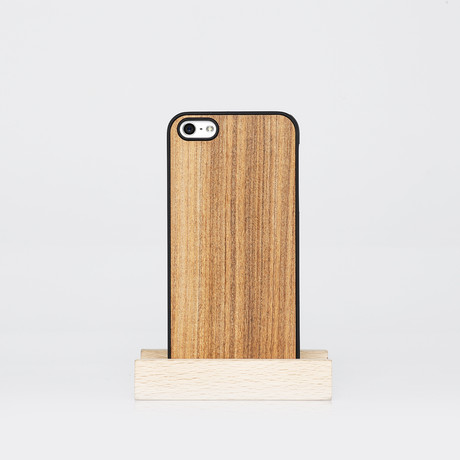 Wooden Snap-On Cover // Rosewood (iPhone 4/4s)