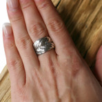 Leaf Wrap Ring (Silver)