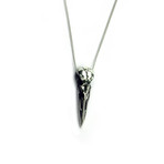 Penguin Skull Pendant (Silver)