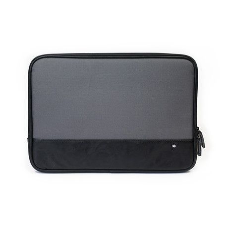 Primary Collection // Slip Laptop Sleeve // Black & Grey (13" Macbook Pro/Air)
