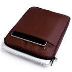 Primary Collection // Stuff Laptop Sleeve // Brown (10" Tablet)