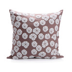 Flower Pillow Cover // Beige (24''L x 12''H)