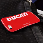 Allure PDU Ducati Ultra Slim Case for iPhone 5/5s (Red w/ White Ducati Logo)