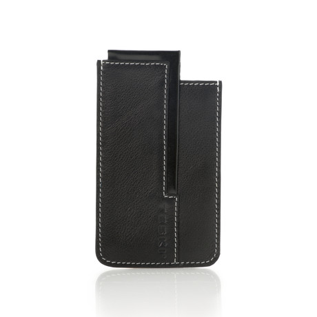 Cosenza // iPhone 5/5s Leather Sleeve (Black)