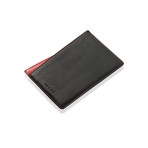 Prato // iPad Mini Leather Sleeve (Black + Red)