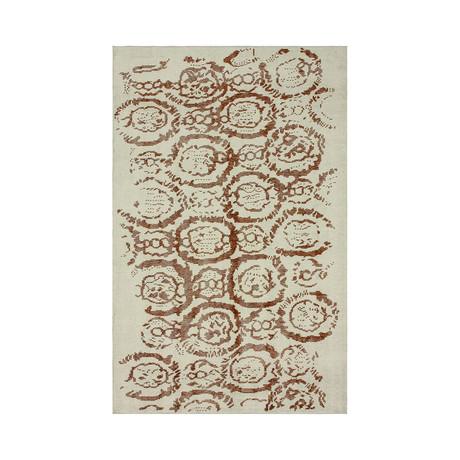 Arianna Hand-Knotted Rug // Copper (5'L x 8'W)
