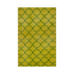 Bold Overdye Trellis // Yellow (4'L x 6'W)