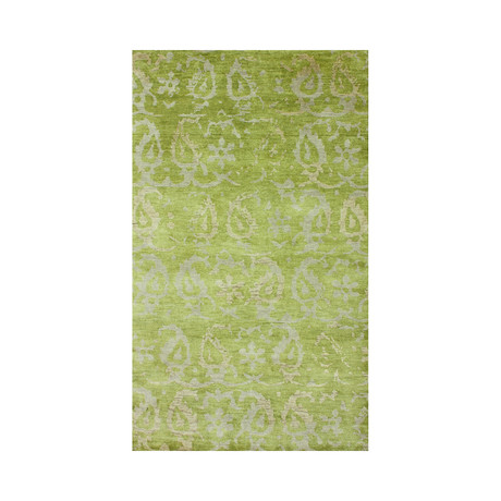 Hand-Knotted Marion Rug // Sage Green