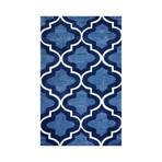 Pietro Area Rug // Blue (2' 6"L x 8'W)