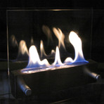 Tabletop Fireplace // Stainless Steel