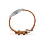 Misfit Shine Activity Monitor & Leather Band // Grey (Black Leather)