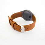 Misfit Shine Activity Monitor & Leather Band // Grey (Black Leather)