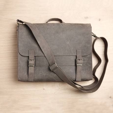 Satchel Bag // Grey