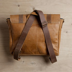Satchel Bag // Camel Brown