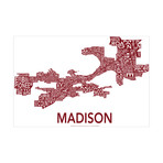 Madison maroon small