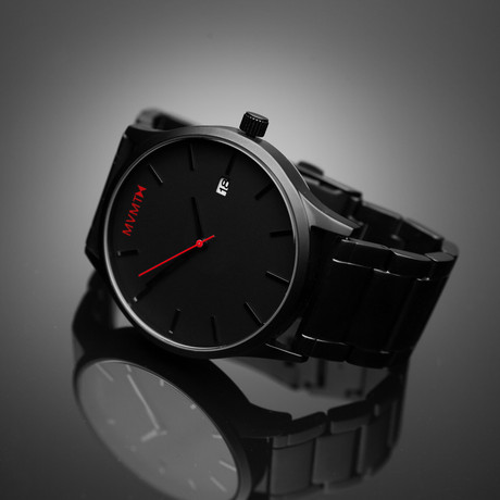 MVMT Watch // Black Face + Black Stainless Steel Bracelet - MVMT ...