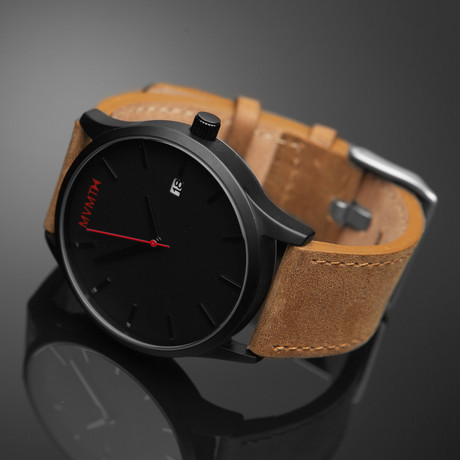 MVMT Watch // Black Face + Tan Leather - MVMT Watches - Touch of Modern