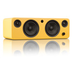 SYD6 // Powered Bookshelf Speakers // Matte Yellow