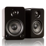 YU3 // Powered Bookshelf Speakers // Obsidian