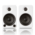 YU3 // Powered Bookshelf Speakers // Ice