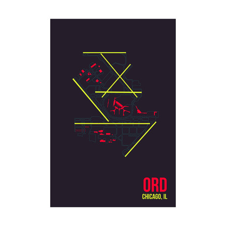 ORD // Chicago (Print 12 x 18)