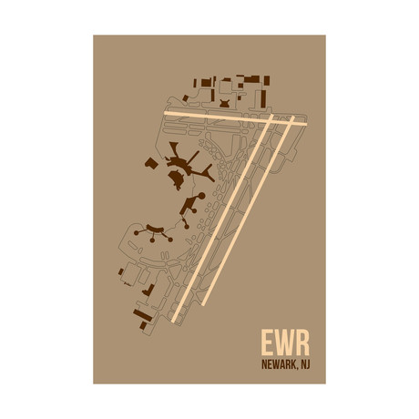 EWR // Newark (Print 12 x 18)