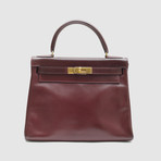 Vintage Hermès Kelly // Rouge Box Calf Leather // GTLNK1