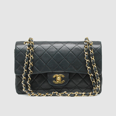Chanel Small Flap Bag // Black Quilted Lambskin