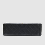 Chanel Jumbo Classic Maxi // Black Quilted Leather