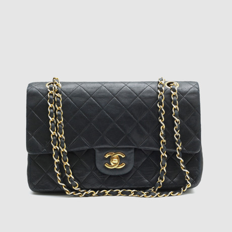 Chanel Classic Flap Bag // Black Quilted Lambskin
