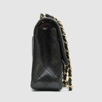 Vintage Chanel Classic Flap Bag // Black Quilted Lambskin // CHAN14