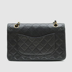 Vintage Chanel Classic Flap Bag // Black Quilted Lambskin // CHAN14