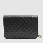 Chanel Flap Bag // Black Quilted Leather