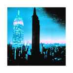 I Am New York Blue (12”W x 12”H x 0.5"D)