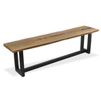 Live Edge Pequi Solid Wood Contemporary Console
